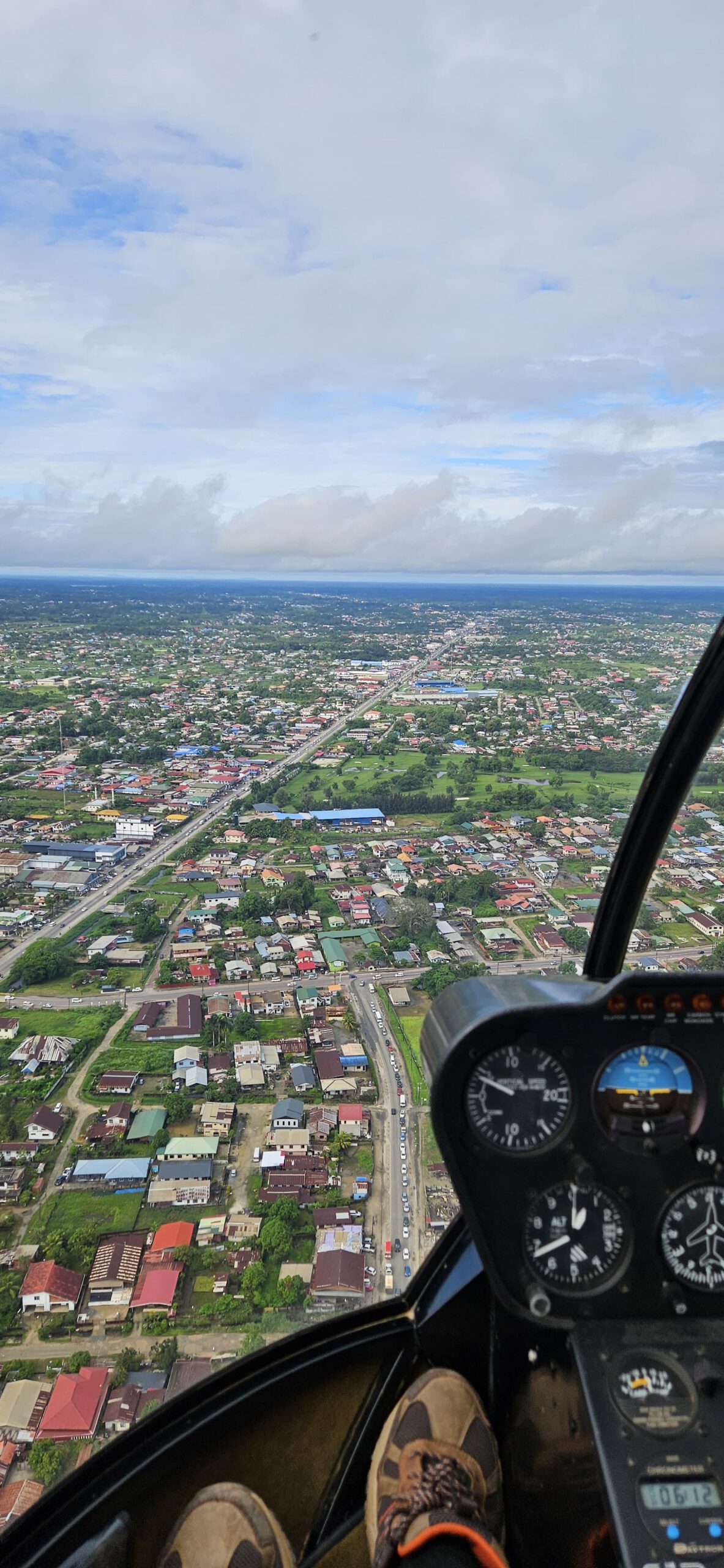1. Centurion Minerals Flight Over Paramaribo