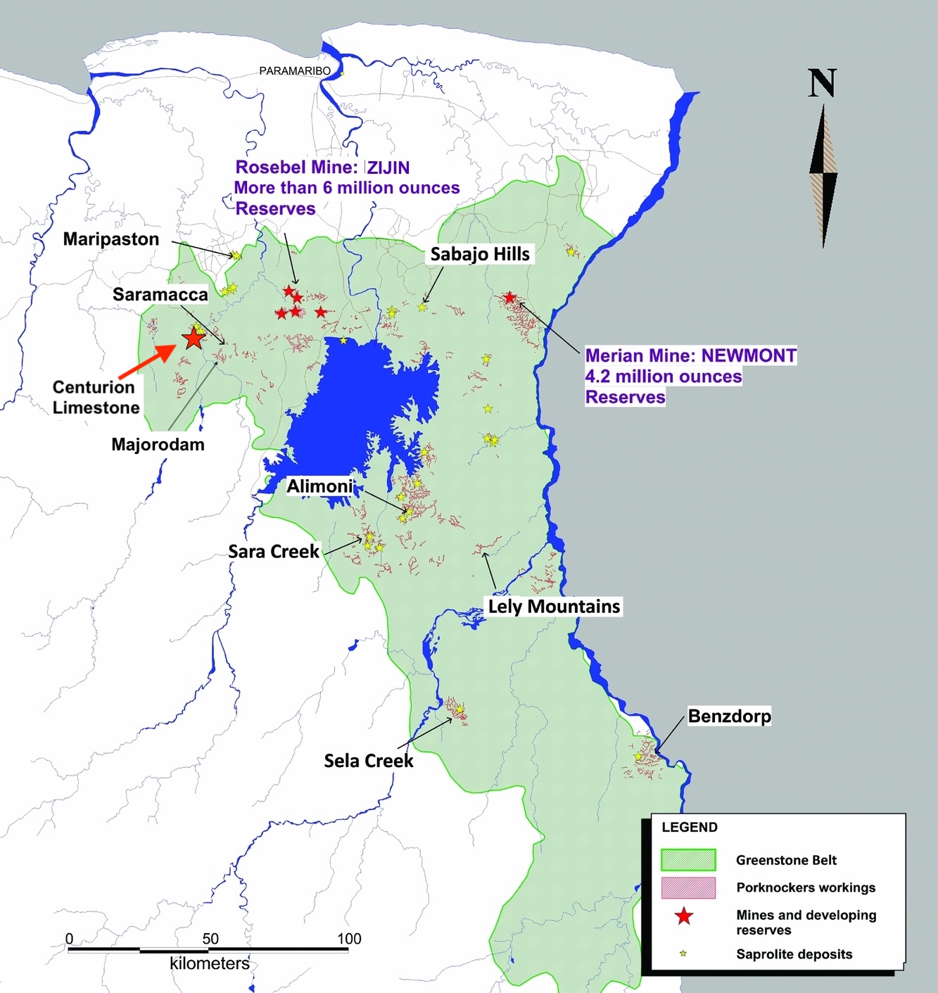 2. Suriname Greenbelt With Limestone